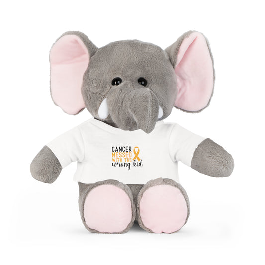 Childhood Cancer awareness - Plush Toy with T-Shirt