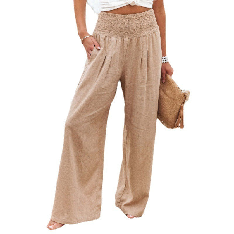 Chill & Flow Cotton-Hemp Trousers