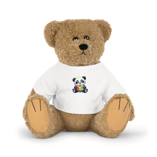 Autism Awareness- Plush Toy with T-Shirt