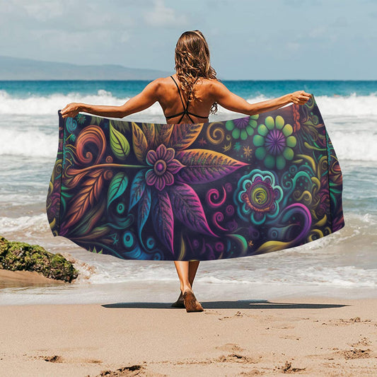 SandyLux Beach Towel
