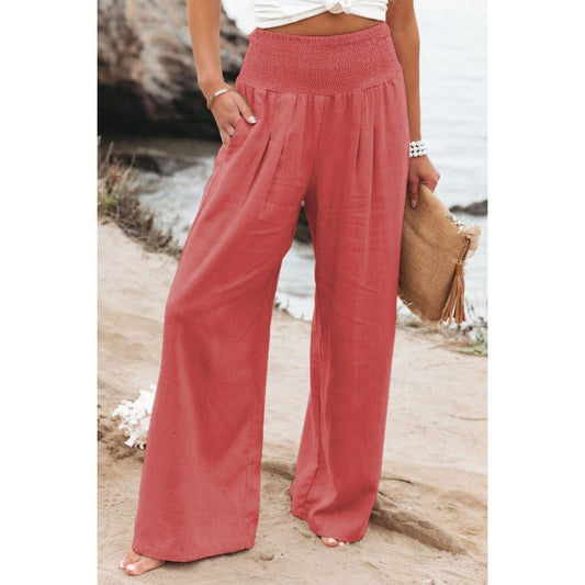 Chill & Flow Cotton-Hemp Trousers