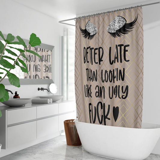 better late then.. SwiftDry Shower Curtain