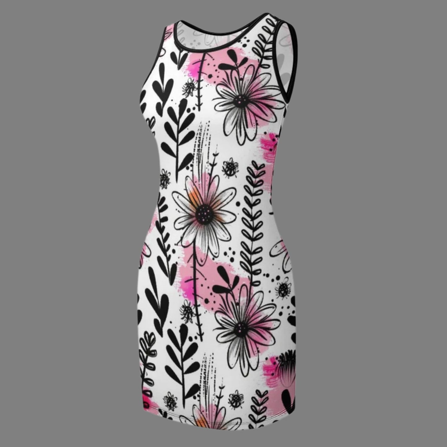 Blossom Vibes Tank Dress