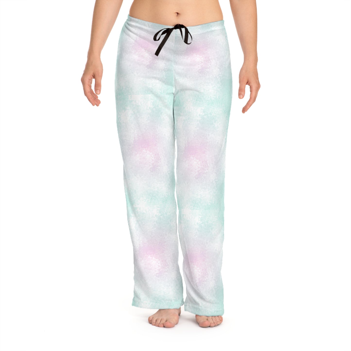 Sweet dreams pink and aqua Women's Pajama Pants (AOP)