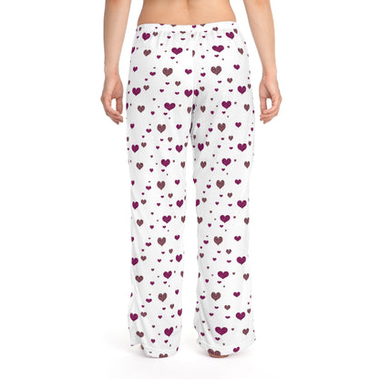 Sweet dream hearts Women's Pajama Pants (AOP)