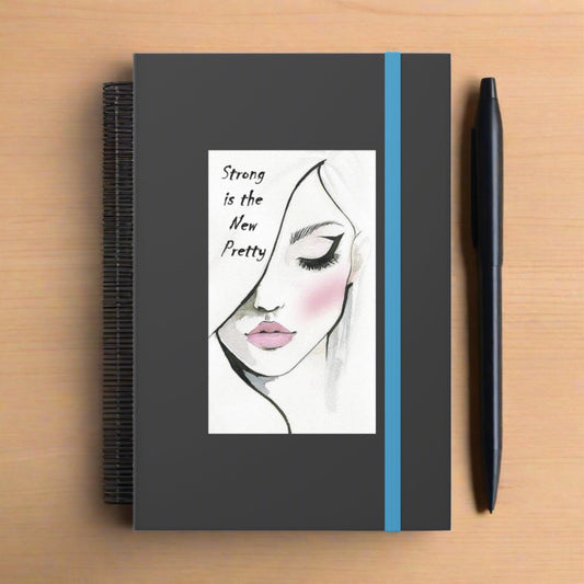 Strong is the new pretty Notebook - Ruled