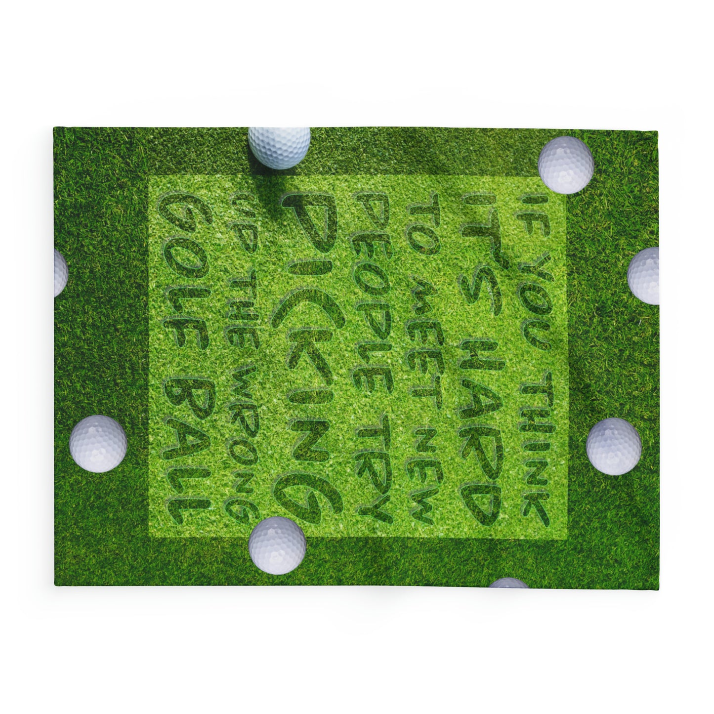 friends golf Arctic Fleece Blanket