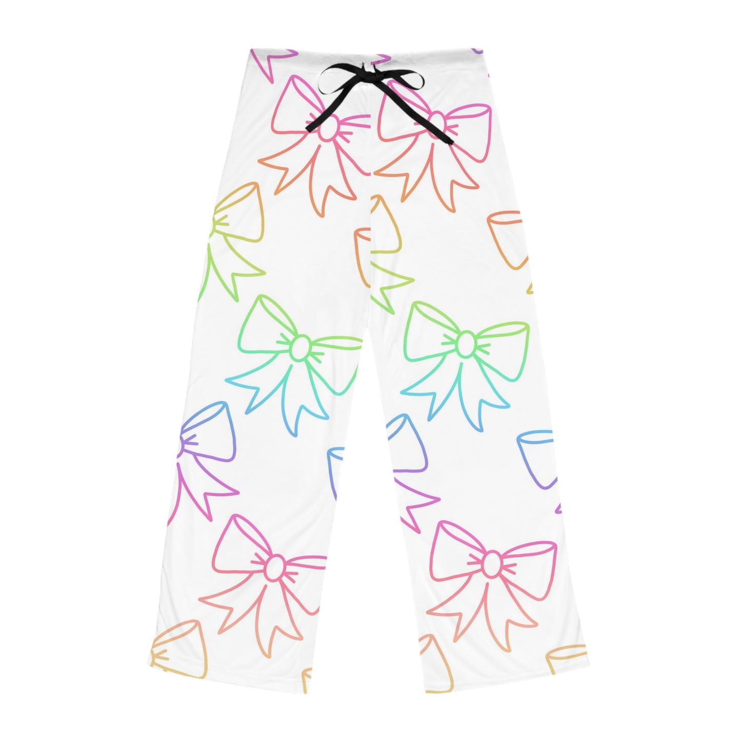 Sleepy head rainbow bow Women's Pyjama Pants