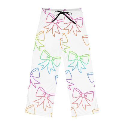 Sleepy head rainbow bow Women's Pyjama Pants