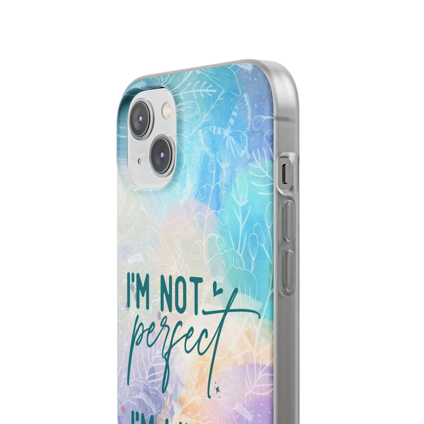 I'm not perfect Flexi Cases