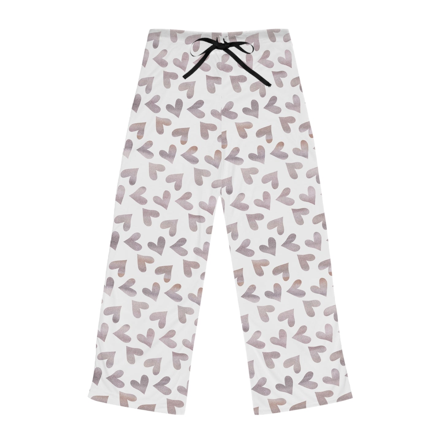 Sleepy head Valentine love heart Women's Pyjama Pants (AOP)