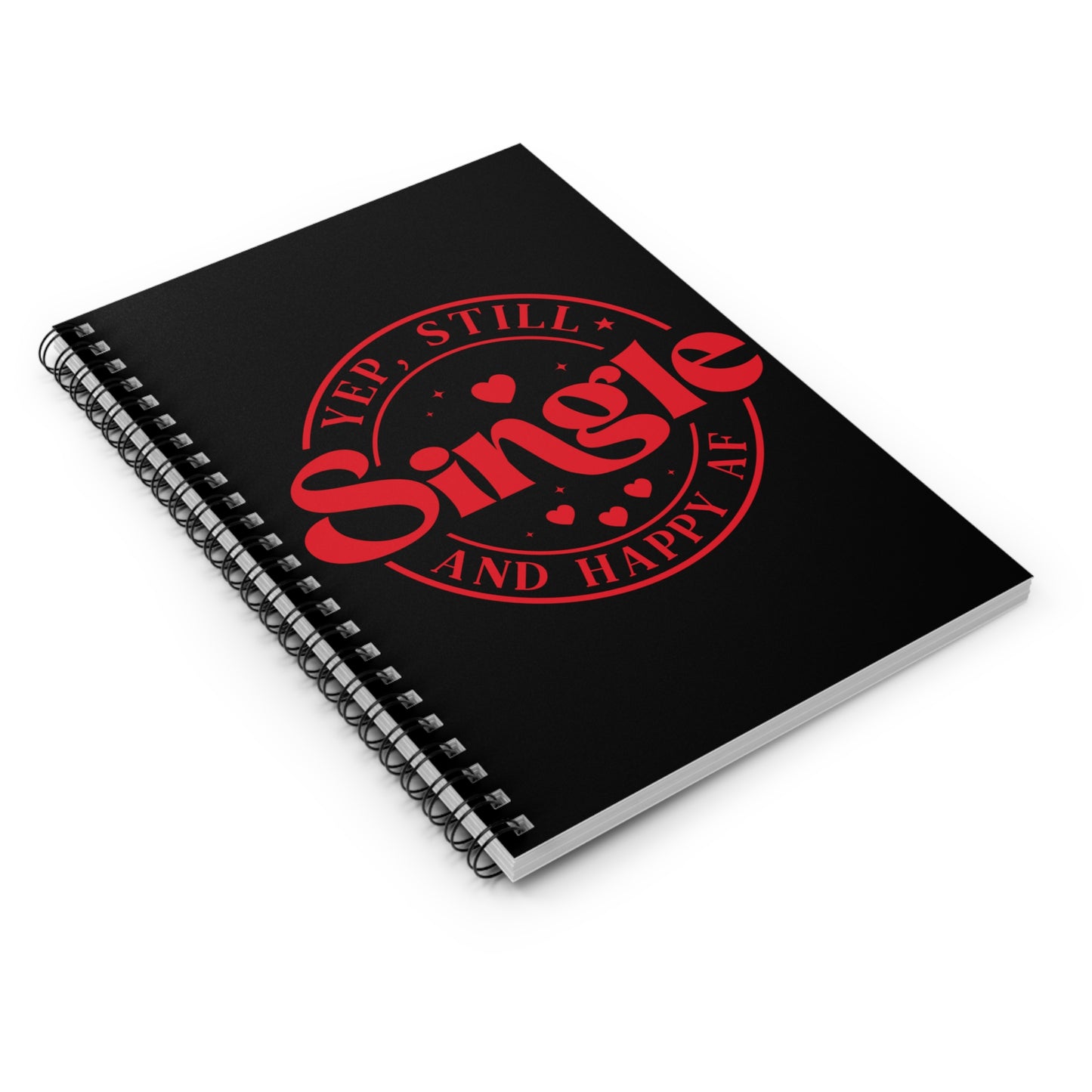 Single asf Spiral Notebook - Ruled Line