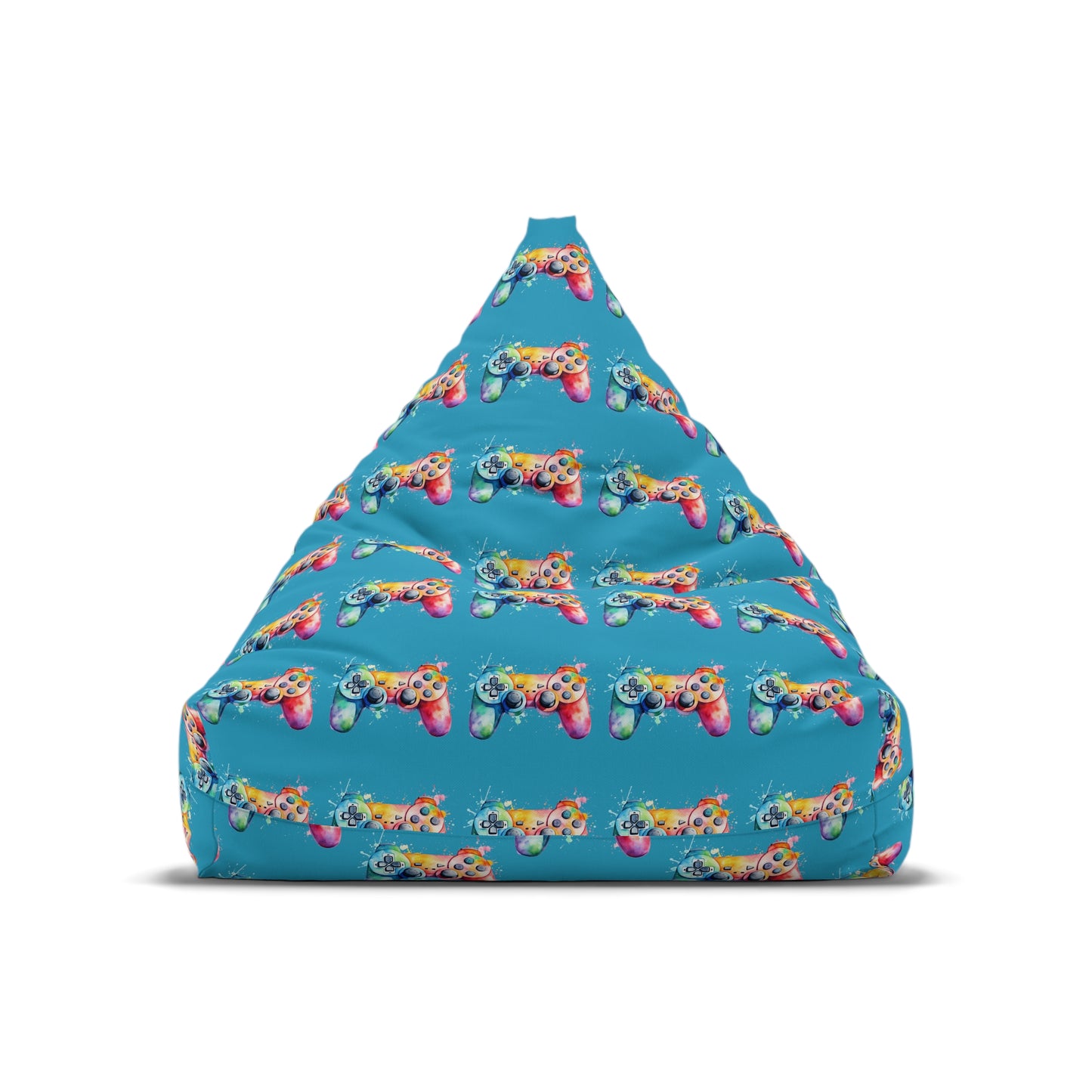 Turquoise Control Bean Bag Chair Cover