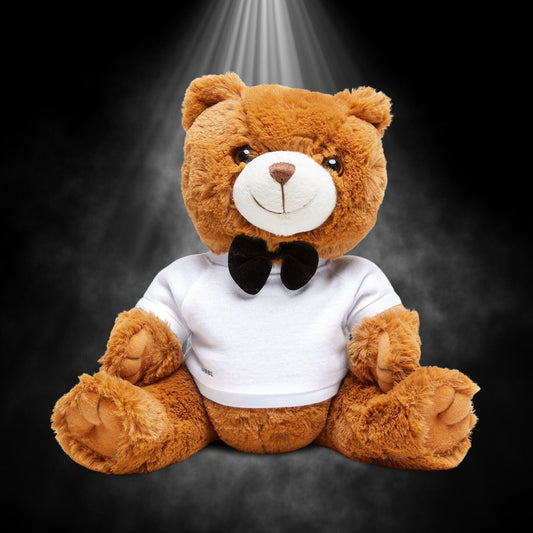 Customizable Deluxe Teddy Bear with T-Shirt