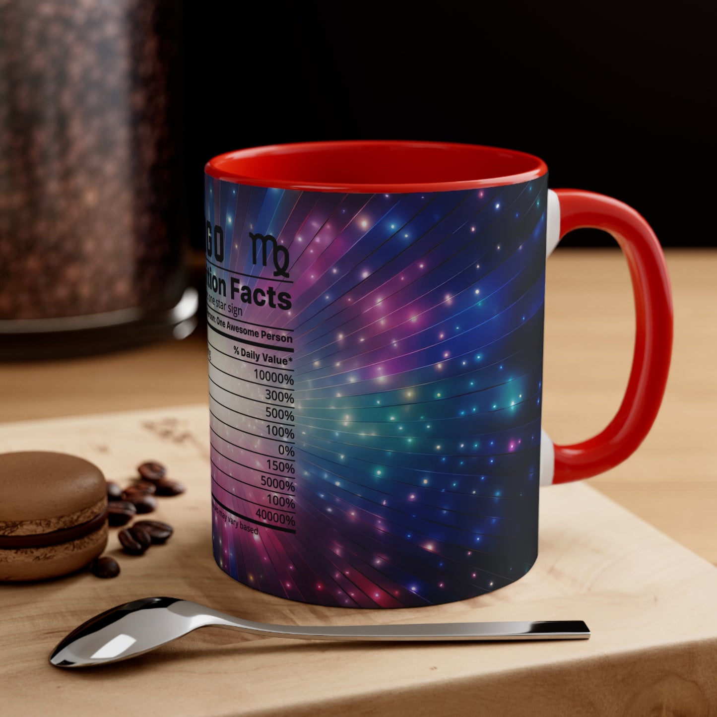 Virgo nutrition Accent Coffee Mug, 11oz