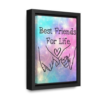 Gallery Canvas Wraps, Vertical Frame BEST FRIENDS