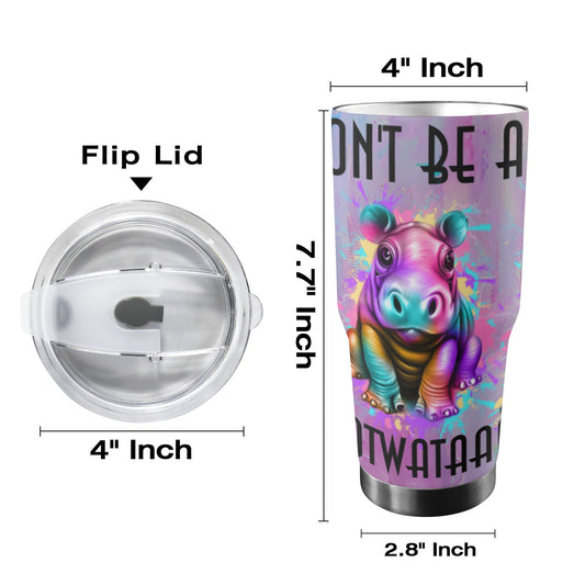 HIPPO Custom Stainless Steel Tumbler (30oz ）