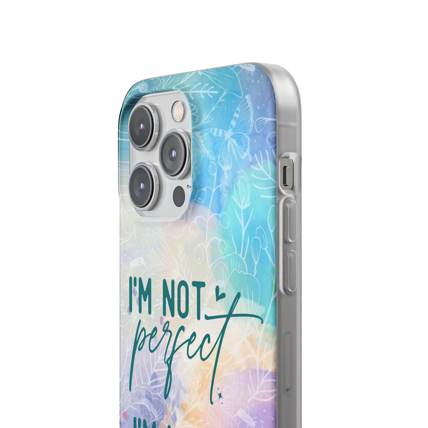 I'm not perfect Flexi Cases