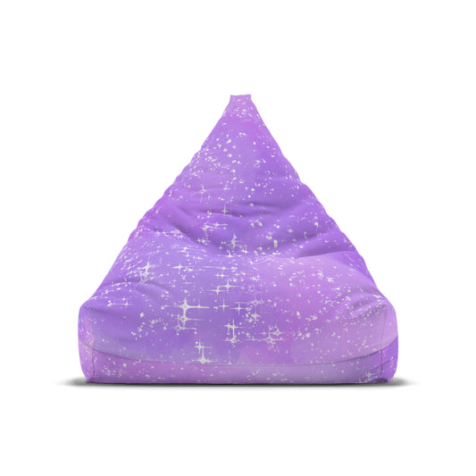 Purple sparkle Bean Bag Chair Cover