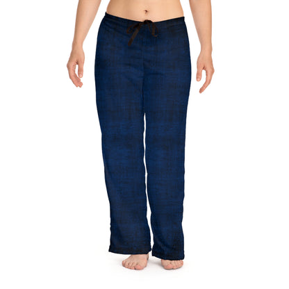 Sleepy Head Navy Blue Gnome Women's Pyjama Pants (AOP)