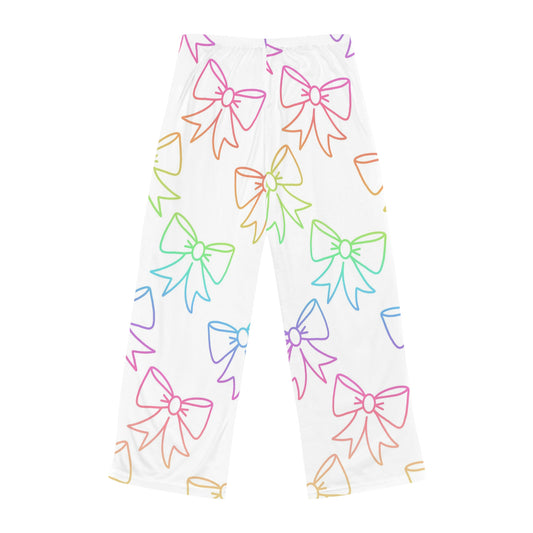 rainbow bow Women's Pyjama Pants