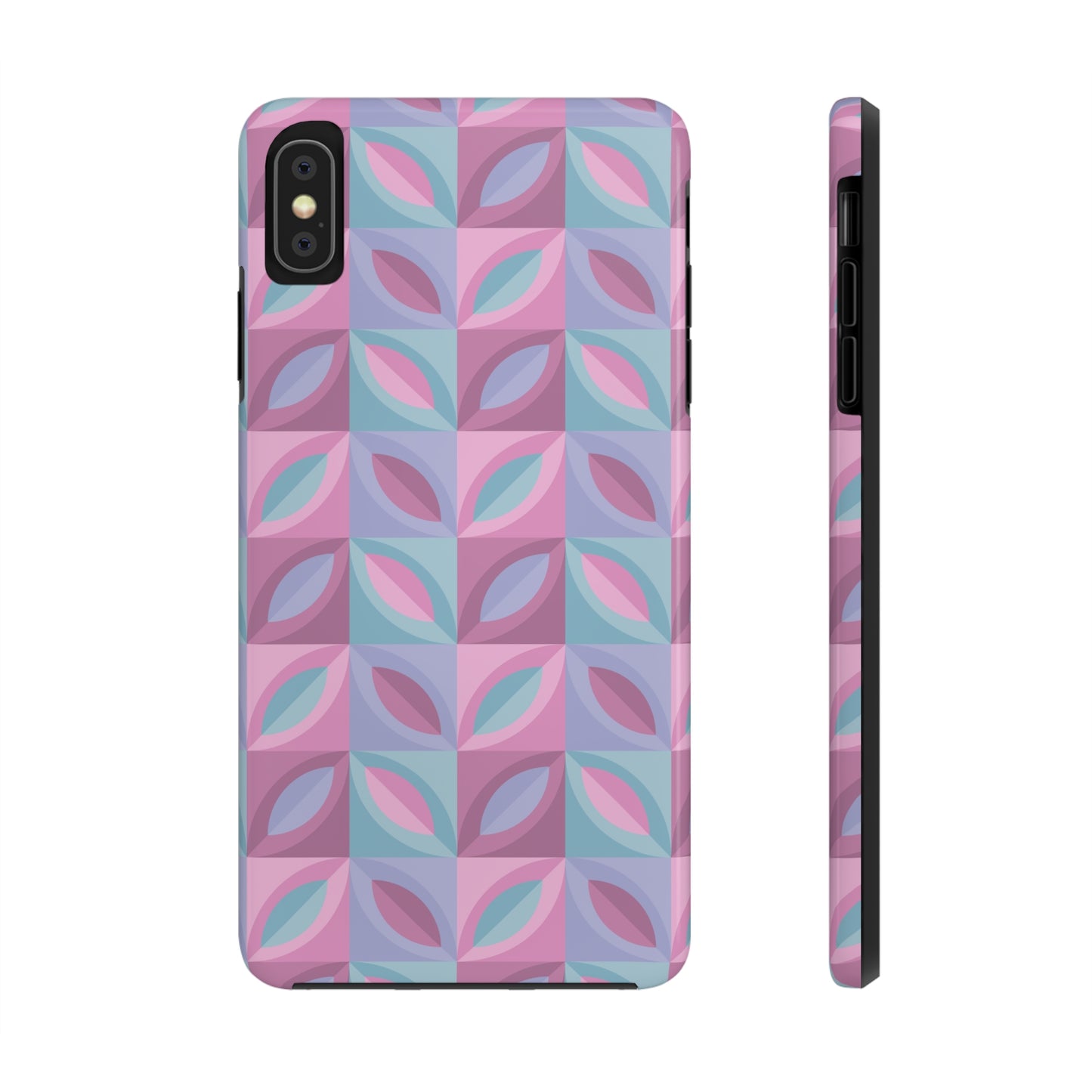 pastel purple and pink watercolour Tough Phone Cases