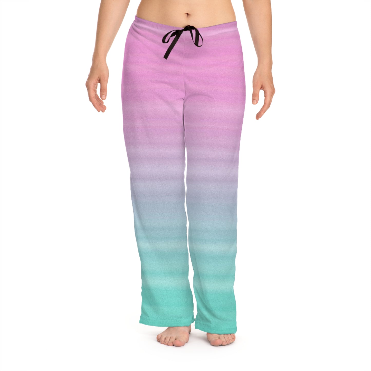 Lavender Aqua stripes pyjama pants