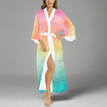 Women's Long Kimono Robe's