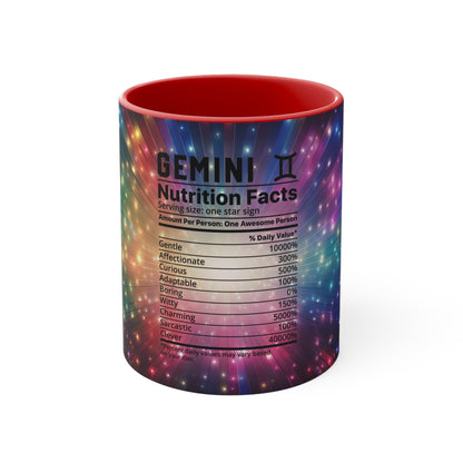 Gemini nutrition Accent Coffee Mug, 11oz