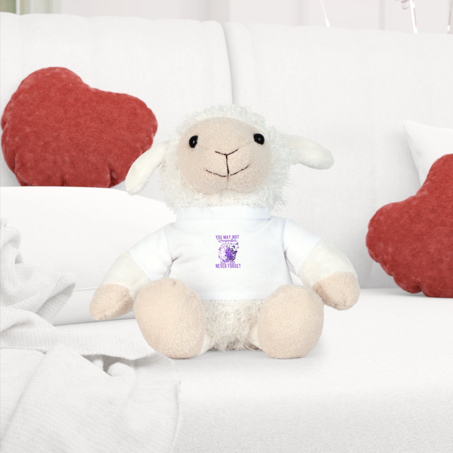 Alzheimer's Awareness - Plush Toy with T-Shirt