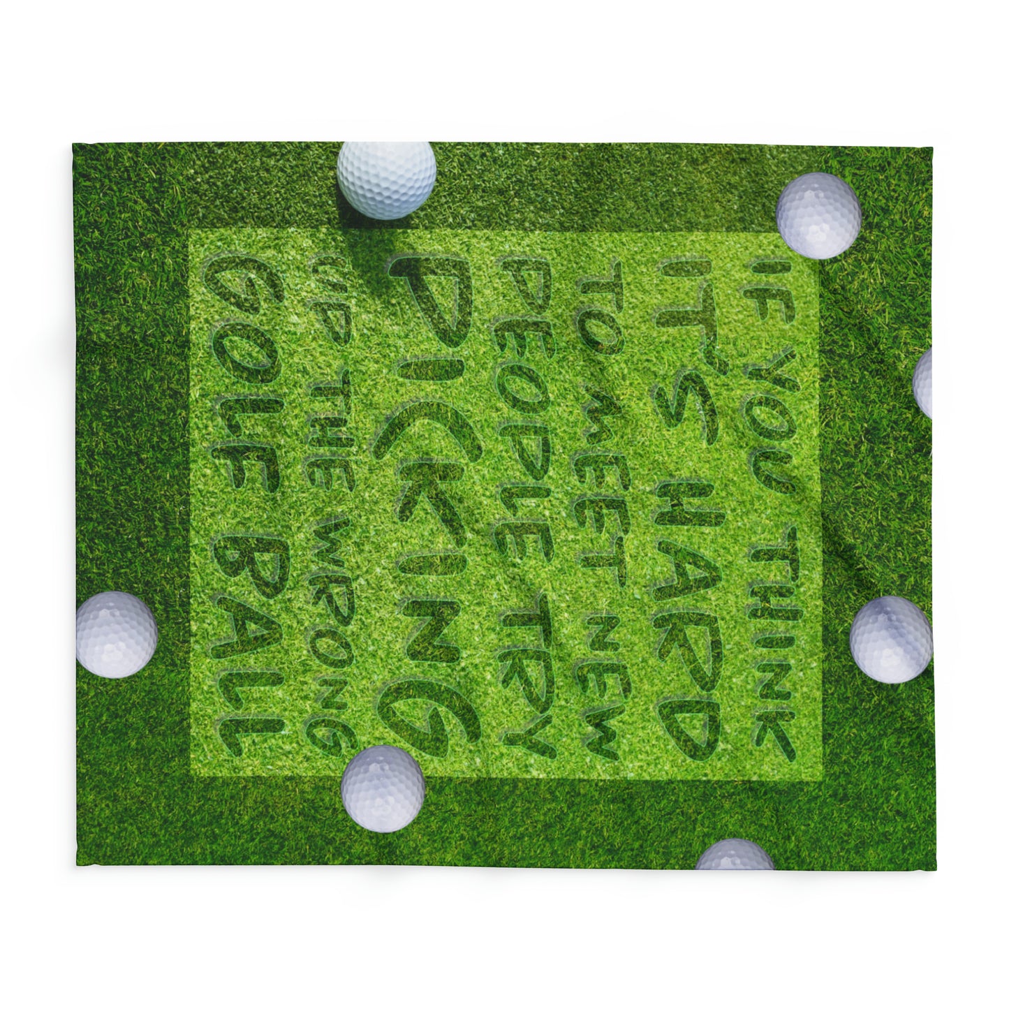 friends golf Arctic Fleece Blanket