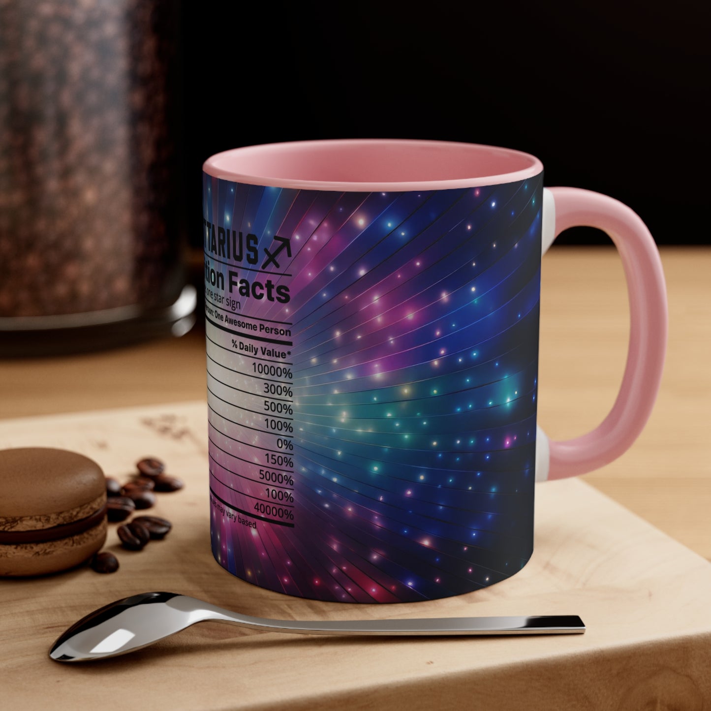 Sagittarius nutrition, Accent Coffee Mug, 11oz