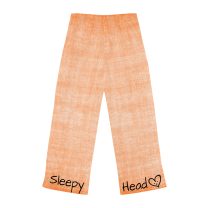Sleepy Head Peach Gnome Women's Pyjama Pants (AOP)