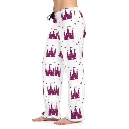 Sweet dream Crown Women's Pajama Pants (AOP)