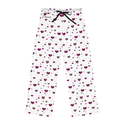 Sweet dream hearts Women's Pajama Pants (AOP)