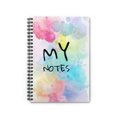 water colour Spiral Notebook - Ruled Line