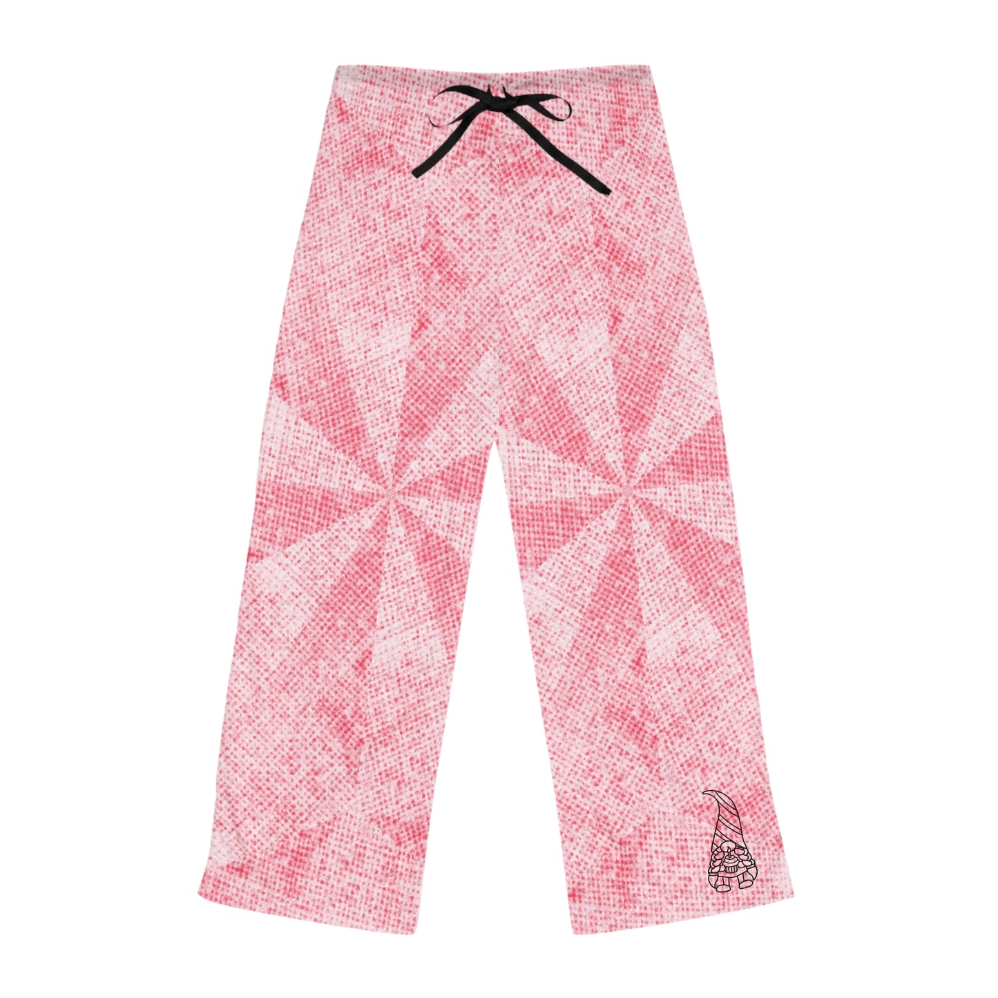 Sleepy Head Dusty Pink Patten Gnome Women's Pyjama Pants (AOP)