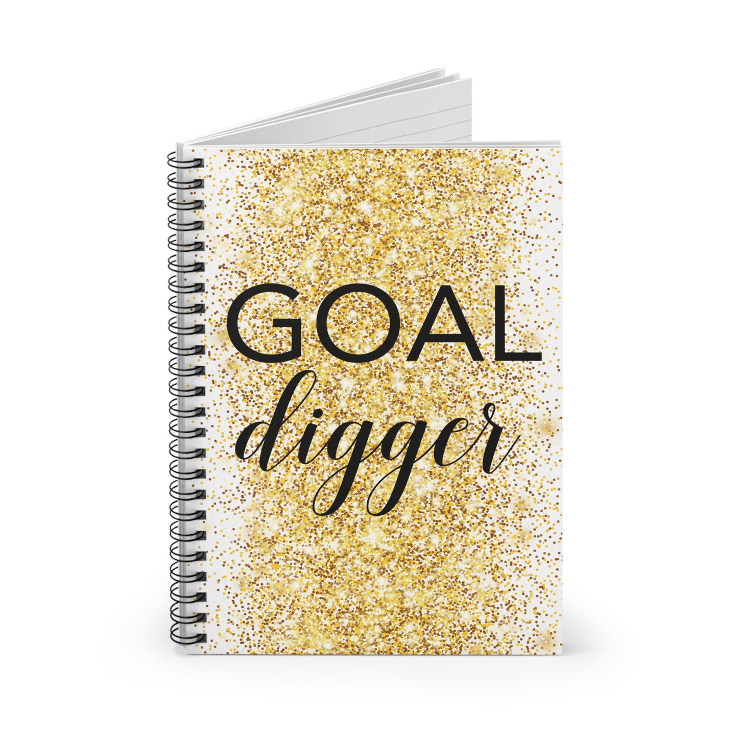 Goal Digger Spiral Notebook - Ruled Line