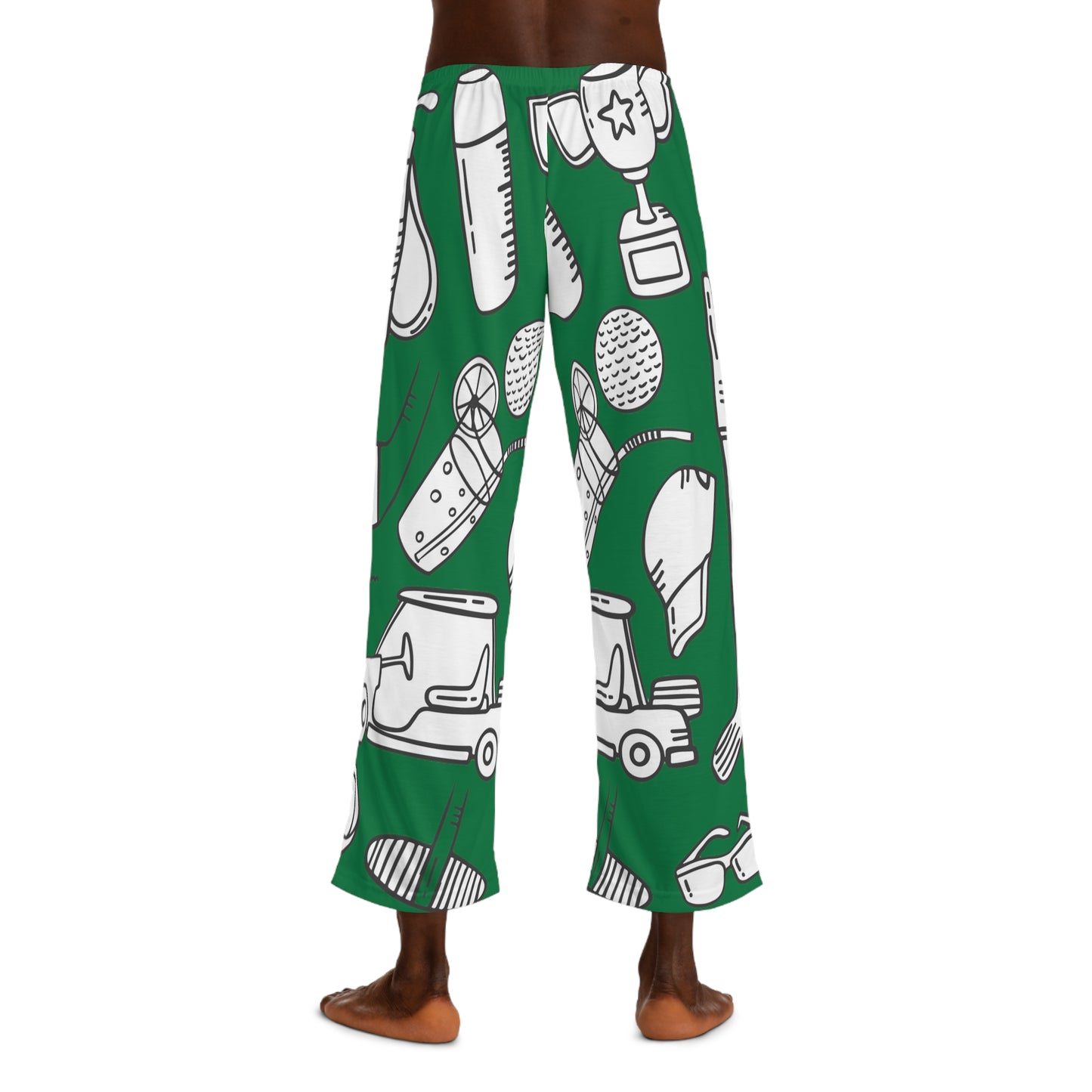 Men's Golf Green Pyjama Pants
