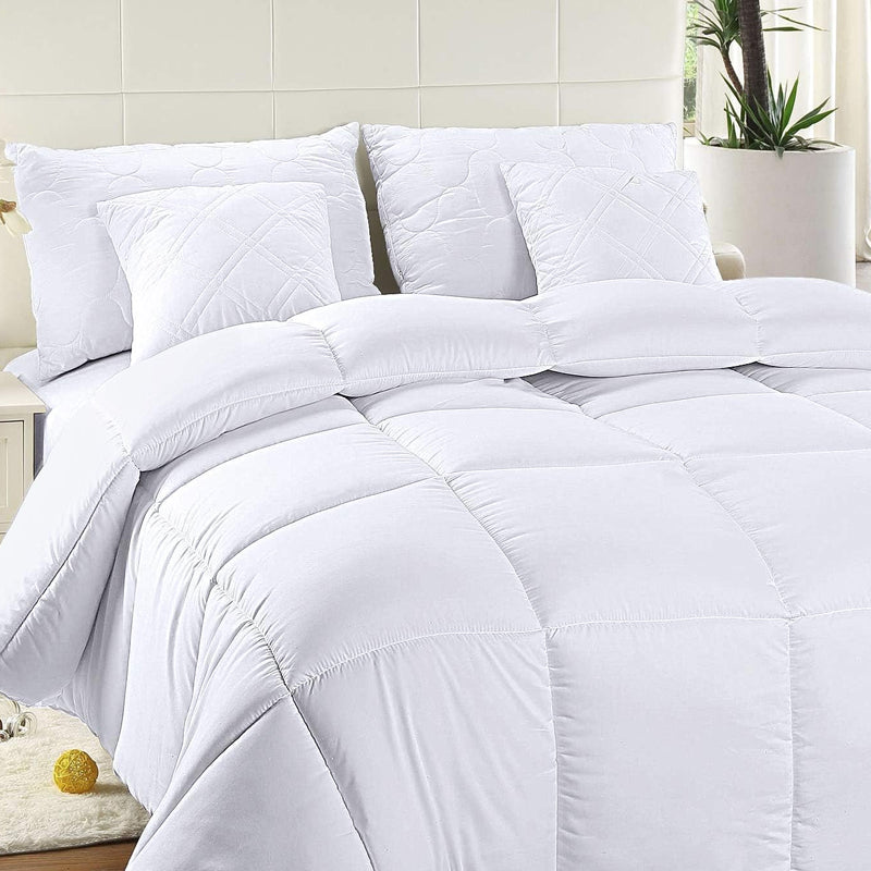 350/500/700GSM Soft and Breathable All Seasons Wool Quilt Duvet_5