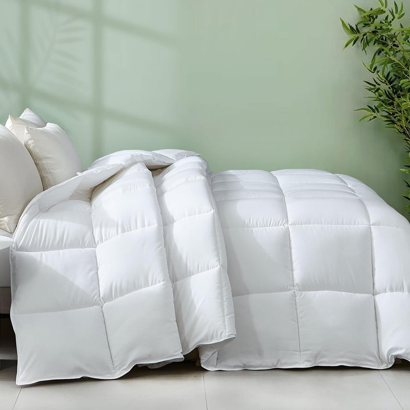 350/500/700GSM Soft and Breathable All Seasons Wool Quilt Duvet_9