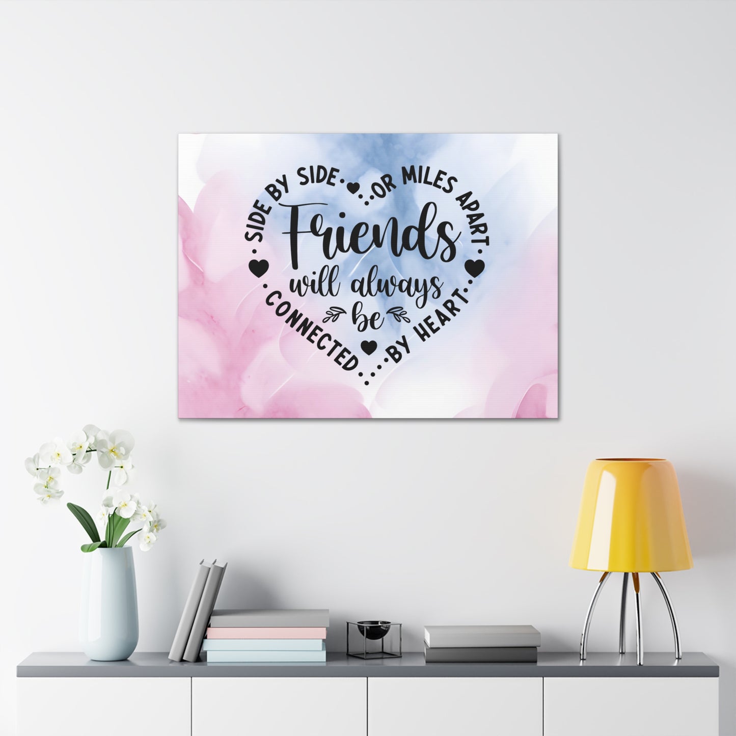 Canvas Gallery Wraps FRIENDS BY HEART