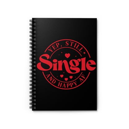 Single asf Spiral Notebook - Ruled Line