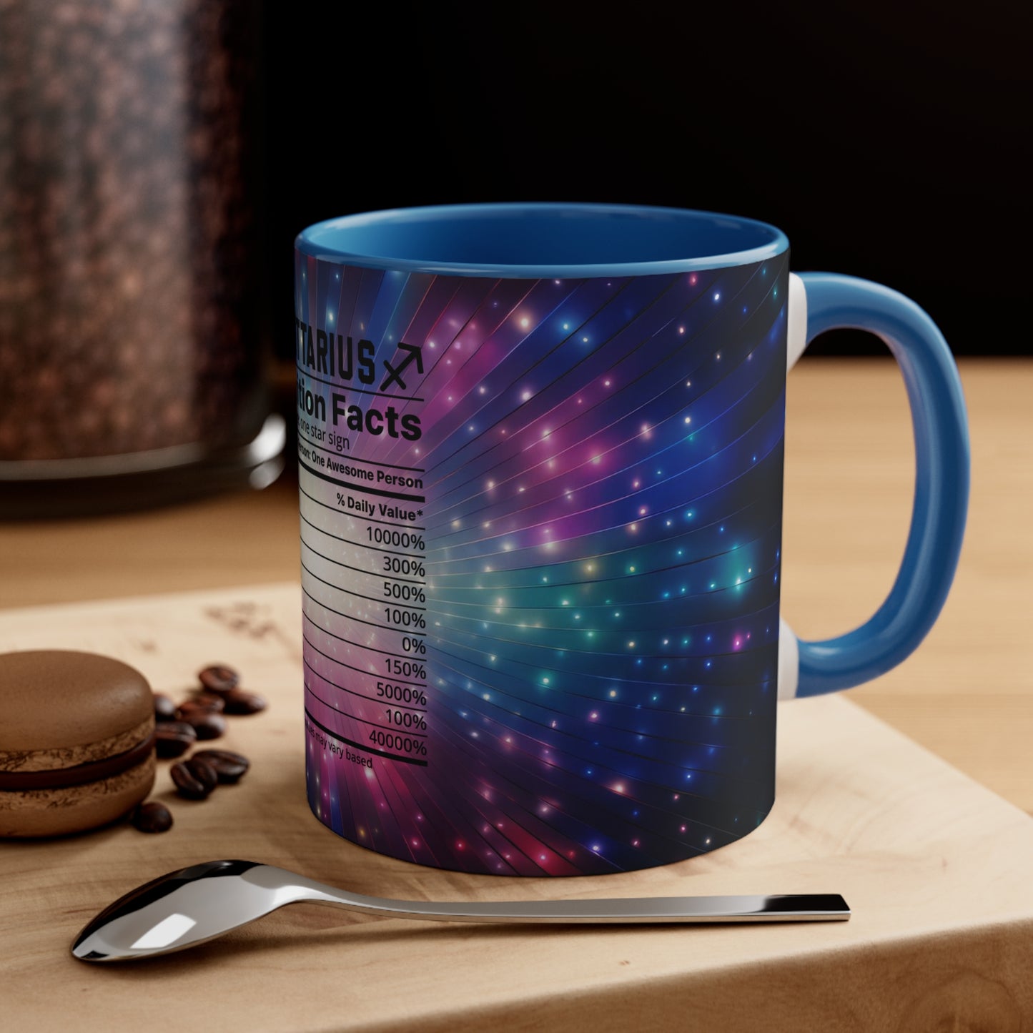 Sagittarius nutrition, Accent Coffee Mug, 11oz