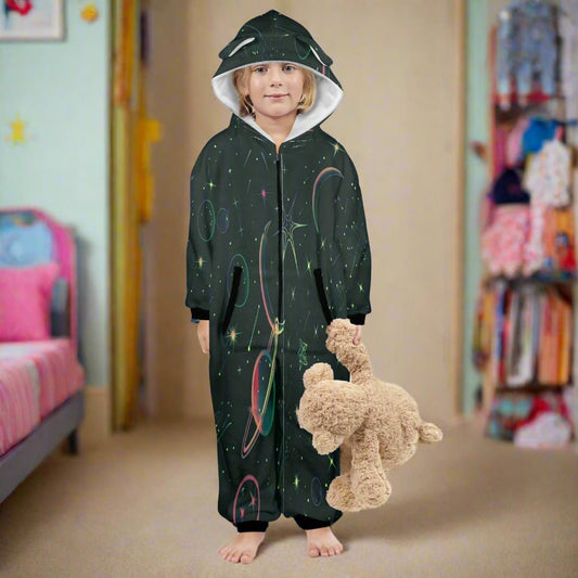 Cosmic Sky Comfort Hooded Onesie