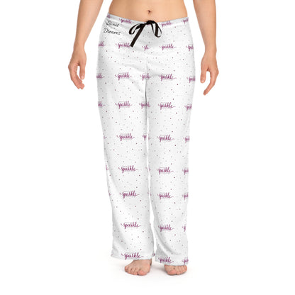 sweet dream sparkle Women's Pajama Pants (AOP)