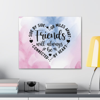 Canvas Gallery Wraps FRIENDS BY HEART