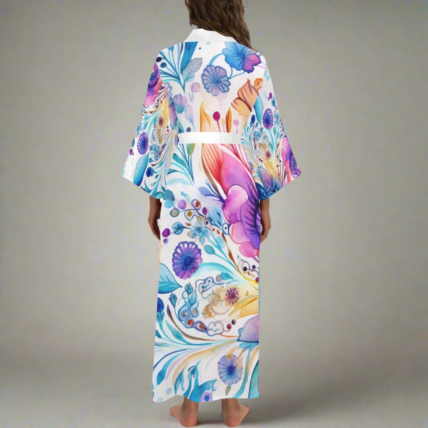 Women's Long Kimono Robe's