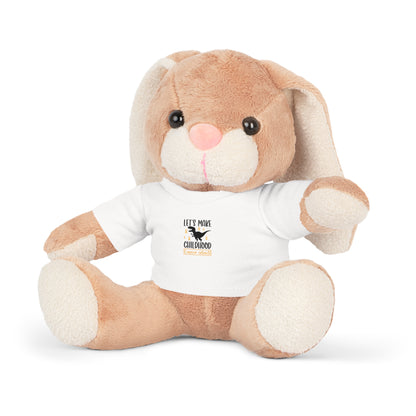 Childhood Cancer Awareness - Plush Toy with T-Shirt