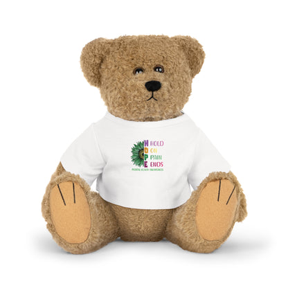 Mental health awareness - Plush Toy with T-Shirt